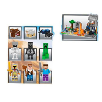 Конструктор Мой мир &laquo;Крепость&raquo;, 2 варианта сборки, 818 деталей