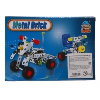 Конструктор металлический &laquo;Гонка&raquo;, 68 деталей