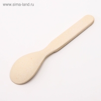 Ложка для кормления, бамбук, цвет МИКС Ложка для кормления, бамбук, цвет МИКС