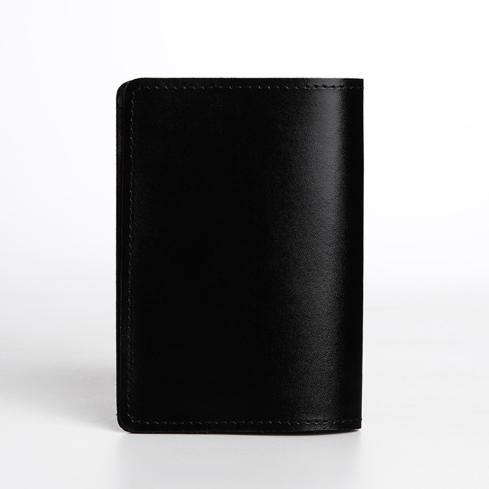 Обложка для паспорта, цвет чёрный