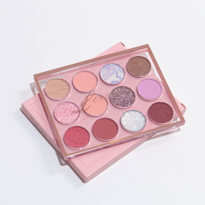 Профессиональная палетка теней для век SKY, 12 цветов Профессиональная палетка теней для век SKY, 12 цветов