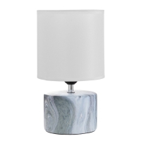 Настольная лампа "Сафари К" Е27 40Вт бело-голубой 12,5х12,5х29 см RISALUX