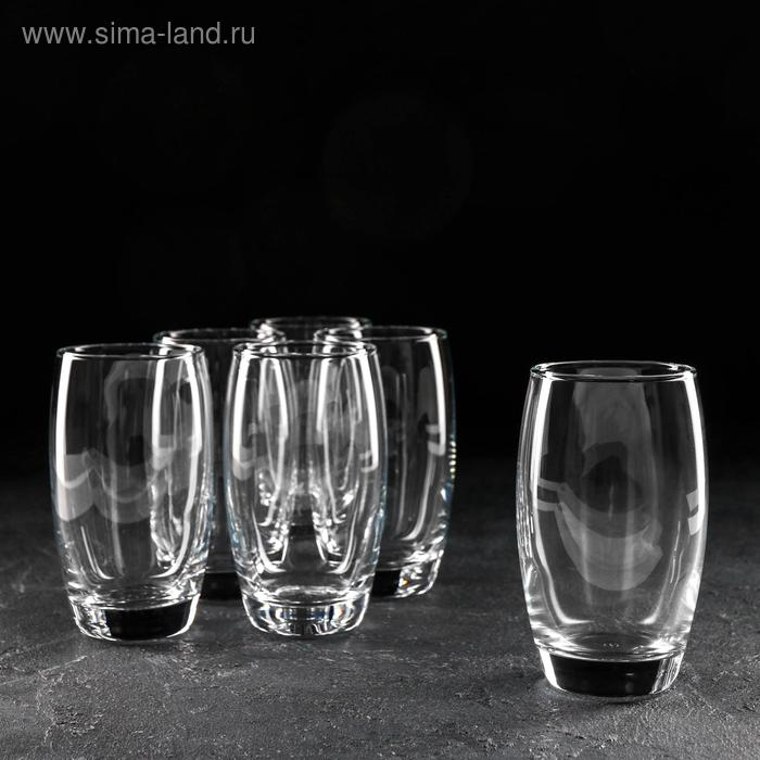 Набор стеклянных стаканов &laquo;Плэже&raquo;, 330 мл, 6 шт