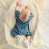 Комбинезон Крошка Я Муслин,р. 62-68, синий