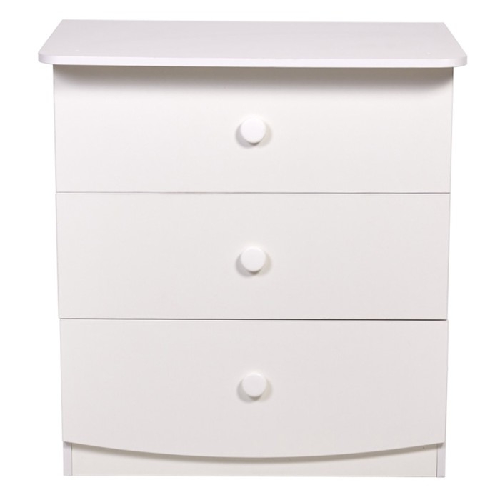 Комод пеленальный детский Фея 1380, 79х54х92 см., 3 ящика, цвет белый