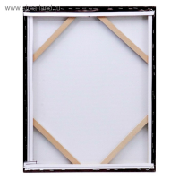 Картина на холсте "Правила папы" 40х50 см