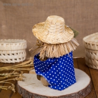 Оберег-домовой "Тимофей с метлой и подковой" , 25х22х13 см, микс Оберег-домовой "Тимофей с метлой и подковой" , 25х22х13 см, микс