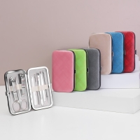 Набор маникюрный &laquo;Фактура&raquo;, 8 предметов, в футляре, цвет МИКС