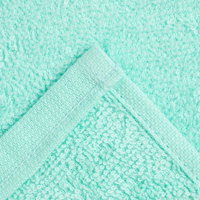 Полотенце махровое &laquo;Радуга&raquo; цвет ментол, 30х70, 305 гр/м