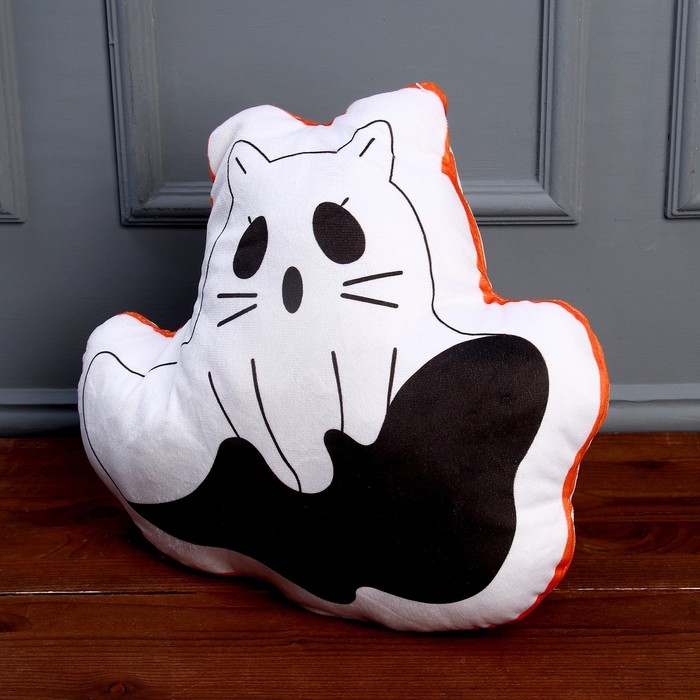 Мягкая игрушка &laquo;Привидение&raquo; с ушками, цвет белый