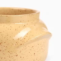 Горшок керамический для запекания "Новарусса №5" 0,5л / 14х12см, каракум Горшок керамический для запекания "Новарусса №5" 0,5л / 14х12см, каракум