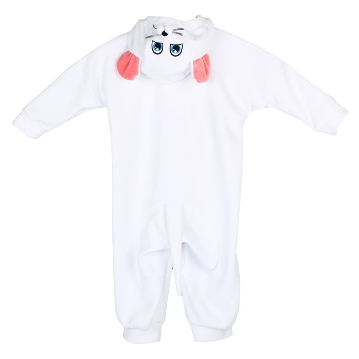 Карнавальный костюм для малышей &laquo;Мышка с декором&raquo;, велюр, хлопок, рост 74-92 см