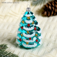 Ёлочная игрушка ручной работы "Ёлочка" 8 см Ёлочная игрушка ручной работы "Ёлочка" 8 см