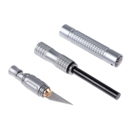 Набор туристический "Искра": огниво, компас, нож, свисток, 13см Набор туристический "Искра": огниво, компас, нож, свисток, 13см