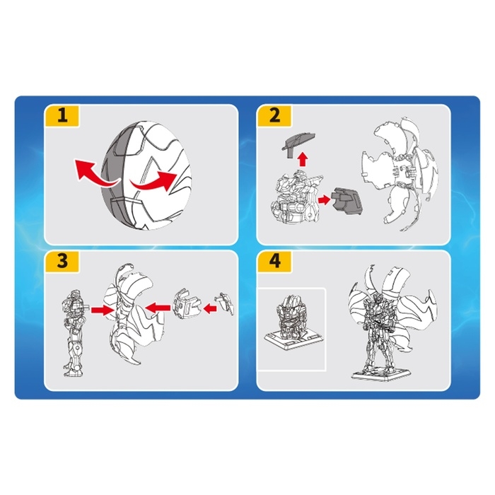 Робот &laquo;Альянс победителя&raquo;, трансформируется