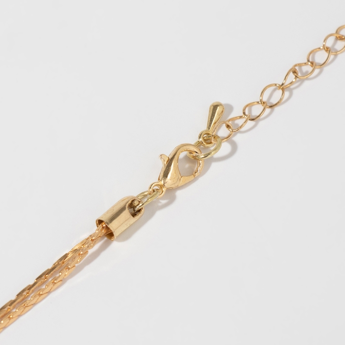 Бусы &laquo;Желание&raquo; безмятежность, цвет золото, 50см