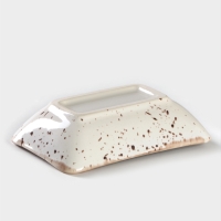 Соусник фарфоровый под соевый соус Punto bianca, 50 мл, 9,5&times;7 см