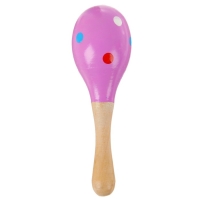 Игрушка музыкальная Маракас &laquo;Горох и полоска&raquo;, МИКС