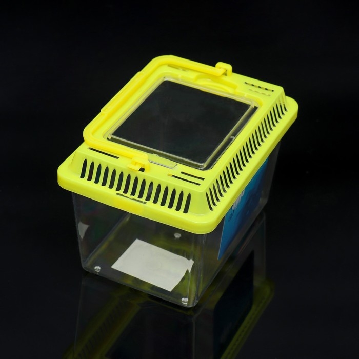 Переноска прямоугольная, 13,5 х 9,3 х 10 см, желтый Переноска прямоугольная, 13,5 х 9,3 х 10 см, желтый