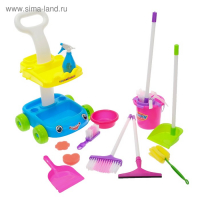 Игровой модуль на колёсах &laquo;Мамина помощница&raquo;, с аксессуарами
