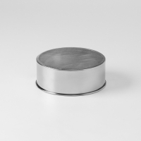 Сито для просеивания Доляна &laquo;Металлик&raquo;, d=13 см, цвет серебристый