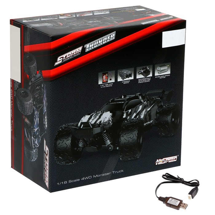 Машина радиоуправляемая &laquo;Багги&raquo;, 4WD, 36 КМ/Ч, масштаб 1:18