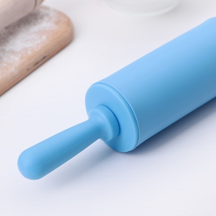 Скалка Доляна «Севилья», 22×4 см, рабочая часть 10 см, цвет МИКС Скалка Доляна «Севилья», 22×4 см, рабочая часть 10 см, цвет МИКС