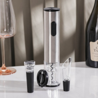 Набор для вина Magistro Soha, штопор электрический, аэратор, пробка Набор для вина Magistro Soha, штопор электрический, аэратор, пробка