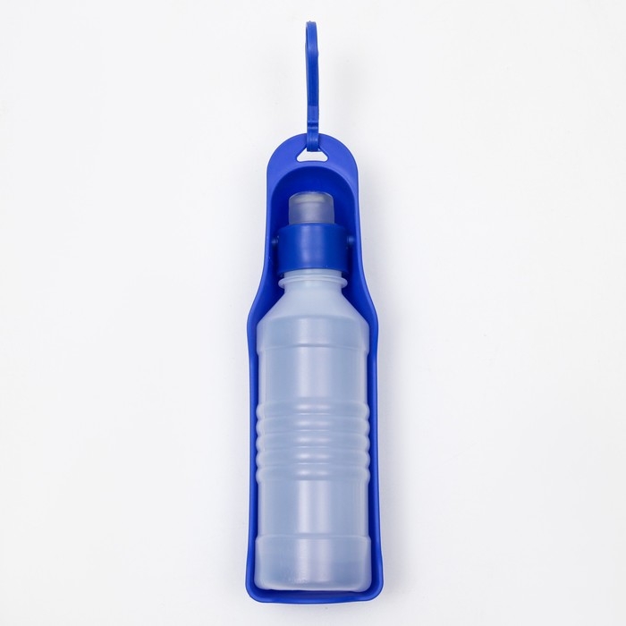 Поилка прогулочная 250 мл, синяя Поилка прогулочная 250 мл, синяя