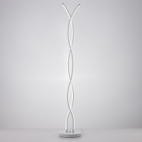 Торшер 19114/2WT  LED 24Вт 6000К  белый 25х25х145 см