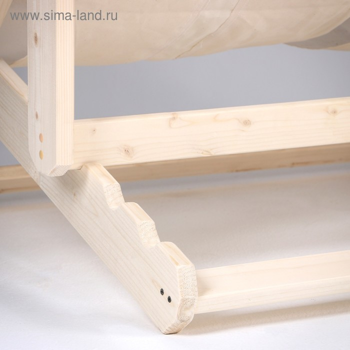 Шезлонг двухместный, ткань, хвоя, 100×115×78см Шезлонг двухместный, ткань, хвоя, 100×115×78см