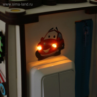 Бизикуб со светом &laquo;Зверушки&raquo; 17х17х18 см