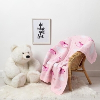 Вязаный плед "Крошка Я" Котик, 90х90 см Вязаный плед "Крошка Я" Котик, 90х90 см