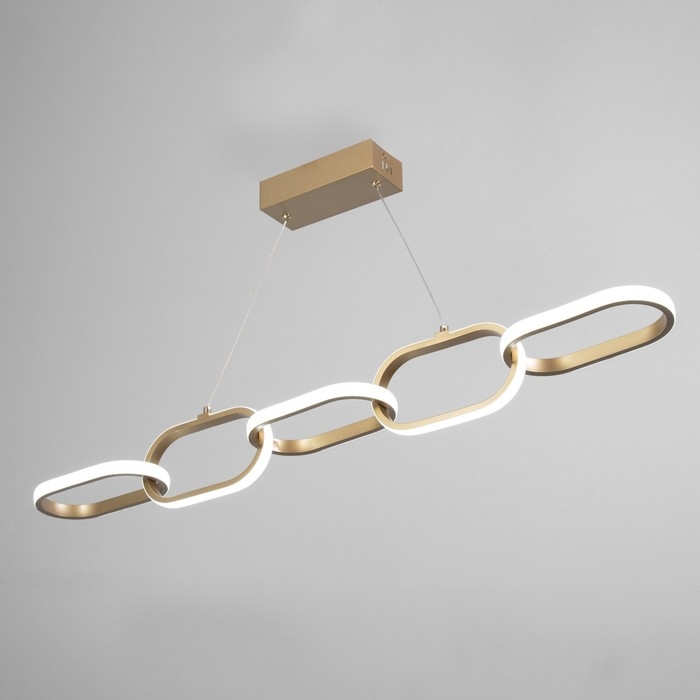 Светильник BayerLux Светильник BayerLux "Катена" LED 58Вт 6000К золото 106х12х100 см