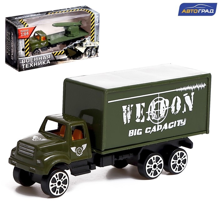 Машина металлическая &laquo;Военная техника&raquo;, масштаб 1:64, МИКС