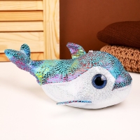 Мягкая игрушка «Дельфинчик», 23 см, цвет синий Мягкая игрушка «Дельфинчик», 23 см, цвет синий