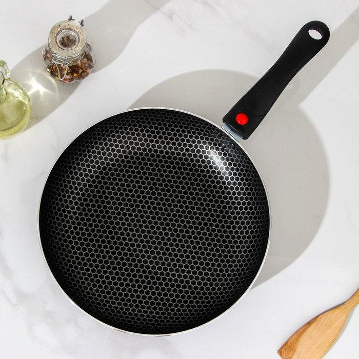 Cковорода Forever, d=26 см, съёмная ручка, стеклянная крышка, антипригарное покрытие, цвет черный Cковорода Forever, d=26 см, съёмная ручка, стеклянная крышка, антипригарное покрытие, цвет черный