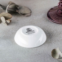 Соусник фарфоровый Wilmax Olivia, d=7,5 см, цвет белый Соусник фарфоровый Wilmax Olivia, d=7,5 см, цвет белый