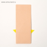 Новый год. Конверт для столовых предметов &laquo;Звезда&raquo; 12х23 см, 100% п/э, фетр