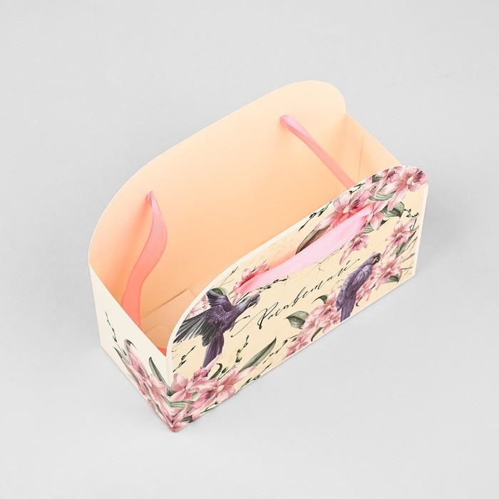 Переноска для цветов складная «Расцветай», 17 × 13 × 7 см Переноска для цветов складная «Расцветай», 17 × 13 × 7 см