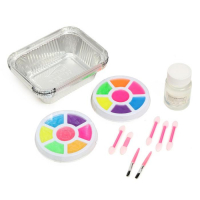 Набор для опытов Make Up &laquo;Создай свой бальзам для губ&raquo;, 22 формочки