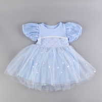 Карнавальный набор &laquo;Стильная принцесса&raquo;: ободок, платье голубое, рост 98-104 см