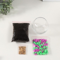 Набор для выращивания растений "Вырасти травку" шар прозрачный