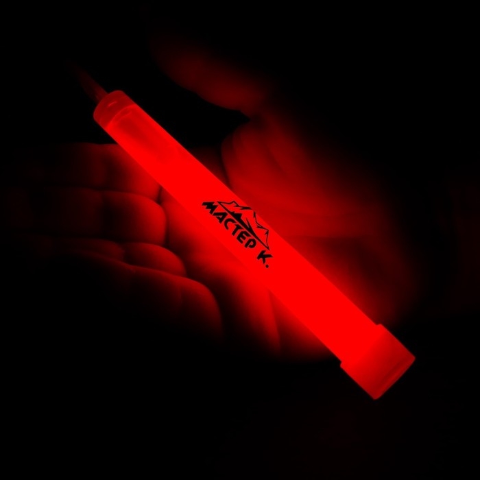 Химический источник света 15см, красный Химический источник света 15см, красный