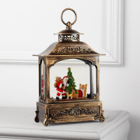 Светодиодная фигура &laquo;Дед Мороз с подарками&raquo; 18 &times; 26 &times; 8 см, пластик, батарейки ААх3 (не в комплекте), USB, свечение тёплое белое