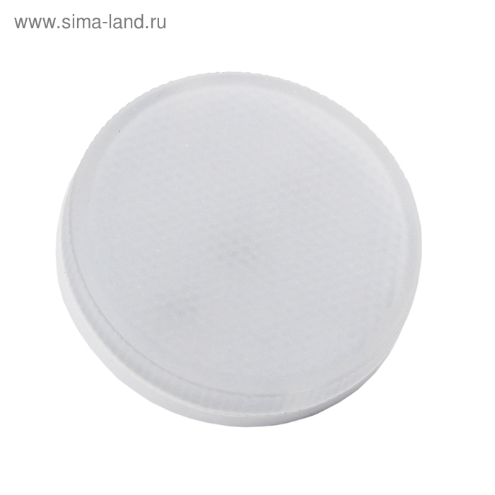 Лампа светодиодная Ecola Light, GX53, 6 Вт, 4200 K, 220 В, 27x75 мм, матовое стекло