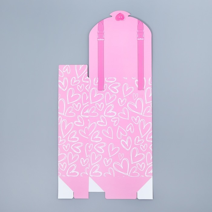 Коробка подарочная формовая, упаковка, «Для тебя», 14 х 22 х 7 см Коробка подарочная формовая, упаковка, «Для тебя», 14 х 22 х 7 см