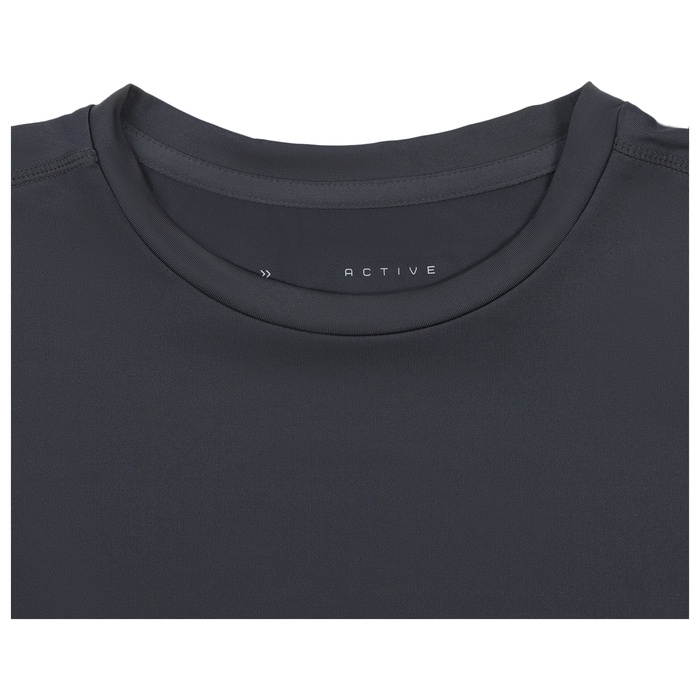 Рашгард мужской с дл. рукавом, базовый, размер M (48), цвет серый