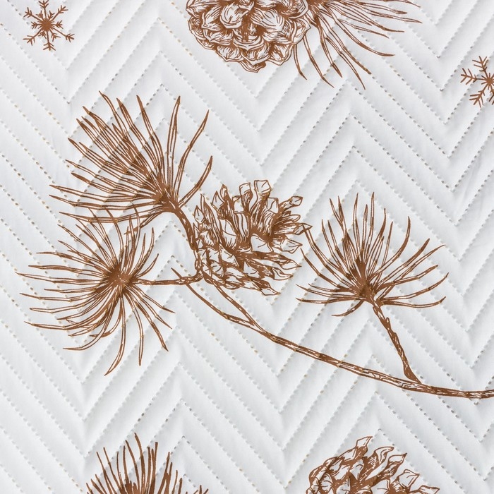 Покрывало LoveLife 1,5 сп &laquo;Шишки&raquo; 150х210&plusmn;5см, микрофайбер