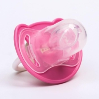Соска - пустышка силиконовая ортодонтическая &laquo;Ракушка&raquo;, от 6 мес., цвет розовый
